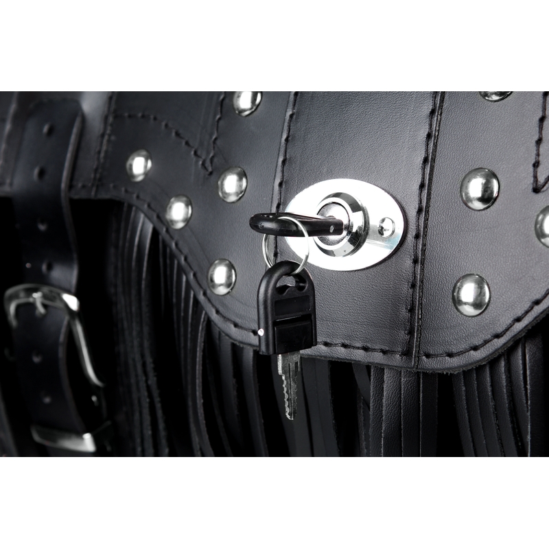 Chopper RSA-15C custodia in pelle per moto con serratura