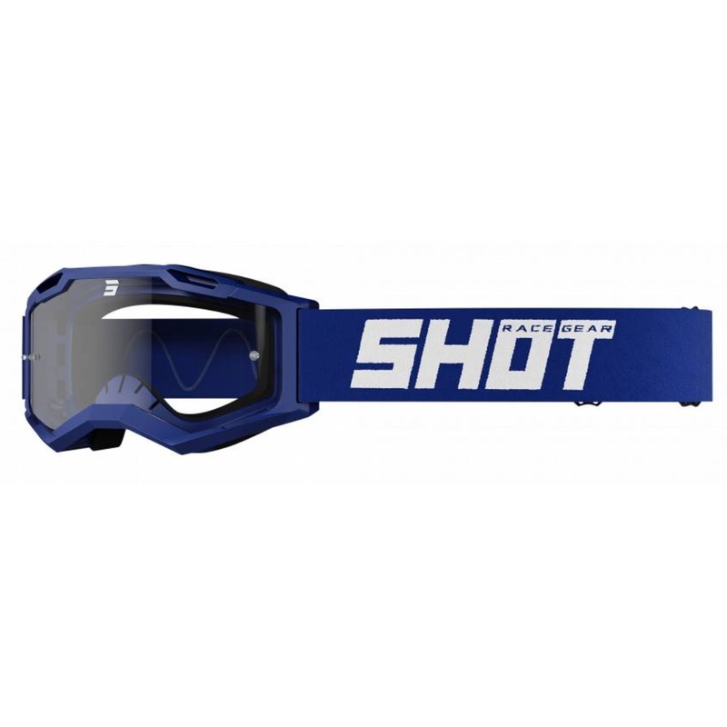 Occhiali da motocross Shot Assault 2.0 Blu solido