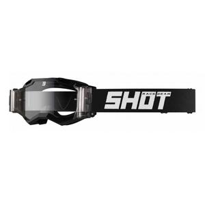 Occhiali da motocross Shot Assault 2.0 Solid Roll-Off nero