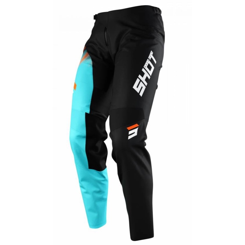 Shot Devo Versus Motocross Pants nero e turchese Saldi