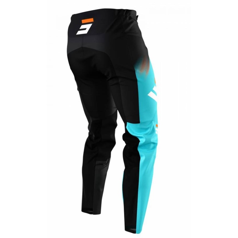 Shot Devo Versus Motocross Pants nero e turchese Saldi