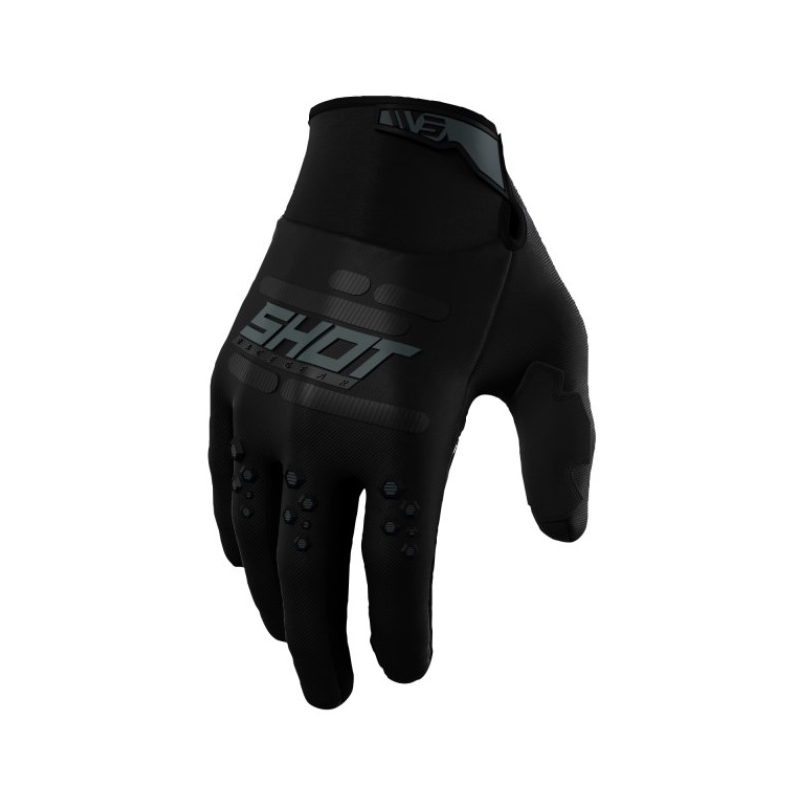 Guanti da motocross Shot Vision nero Saldi