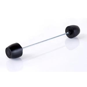 Pádové protektory do osy kola PUIG PHB19 černý bez barevných zátek