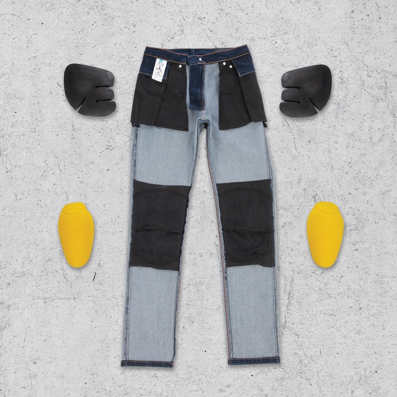 Jeans Oxford Original Approved Donna Slim fit blu
