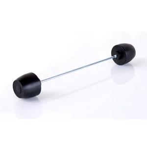 Pádové protektory do osy kola PUIG PHB19 černý bez barevných zátek