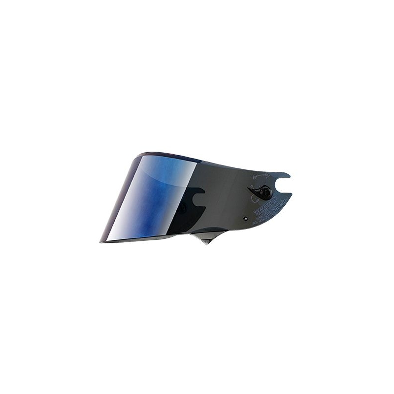 Modře iridiové plexi SHARK RACE R-PRO, RACE R-PRO CARBON - II. jakost