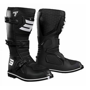 Stivali da moto per bambini Shot Race 2 Nero