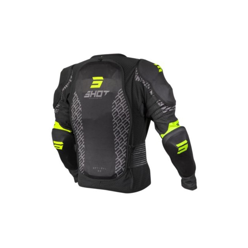 Chránič těla Shot Optimal černo-fluo žlutý