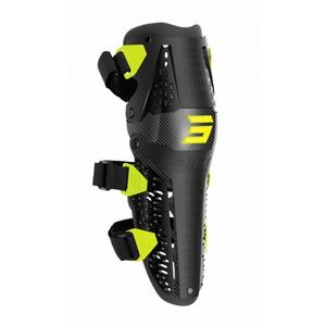 Ginocchiere Shot Airflow nero-giallo fluo