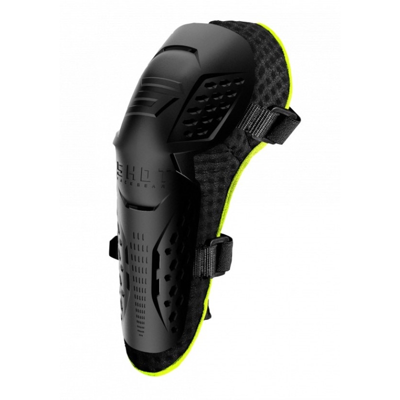 Chrániče loktů Shot Optimal 2.0 černo-fluo žluté