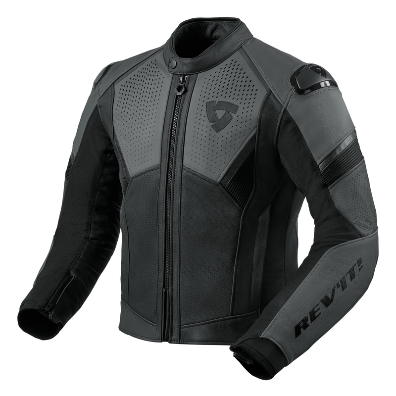 Giacca da moto Revit Matador nero-grigio Saldi