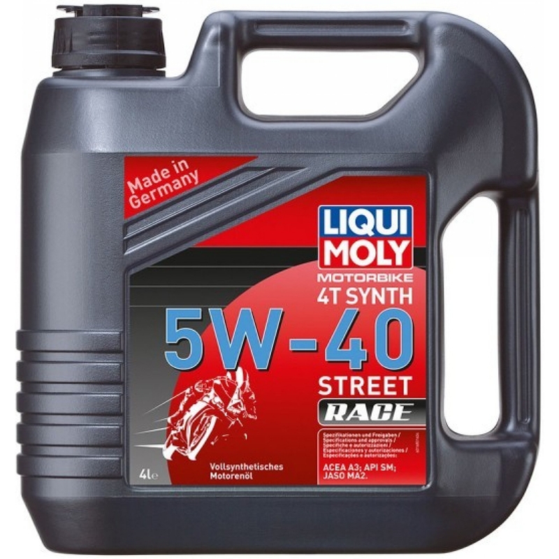 Olio motore LIQUI MOLY Motorbike 4T Synth 5W40 Race 4 l