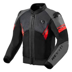 Giacca da moto Revit Mantis 2 H2O nero-rosso Saldi