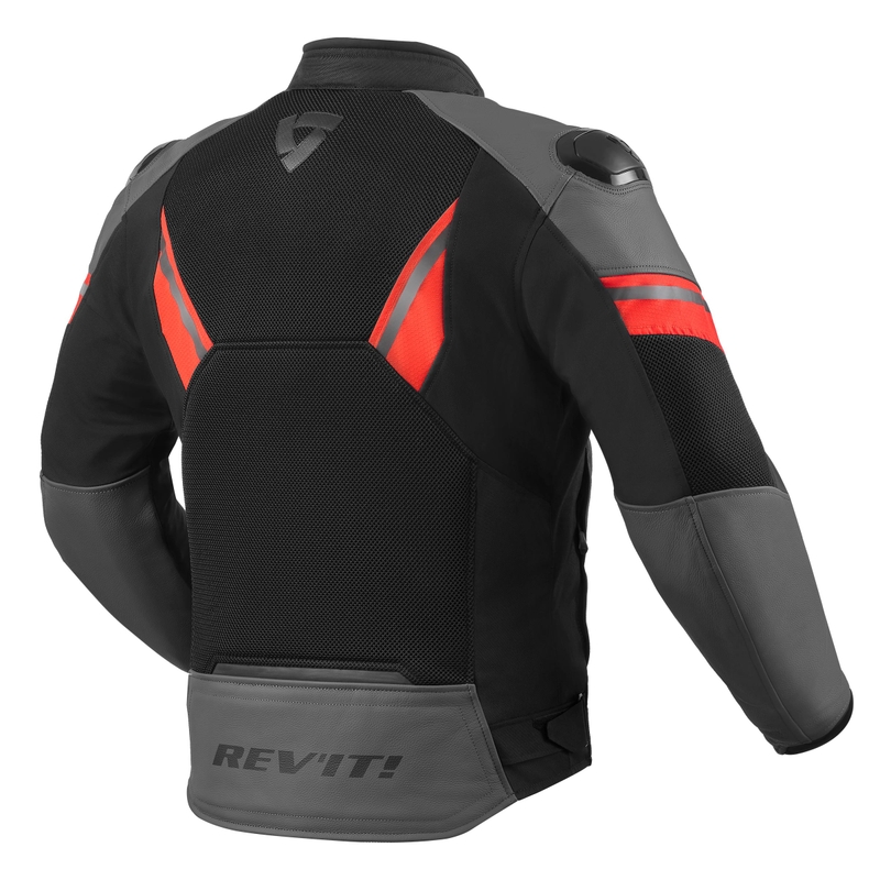 Giacca da moto Revit Mantis 2 H2O nero-rosso Saldi