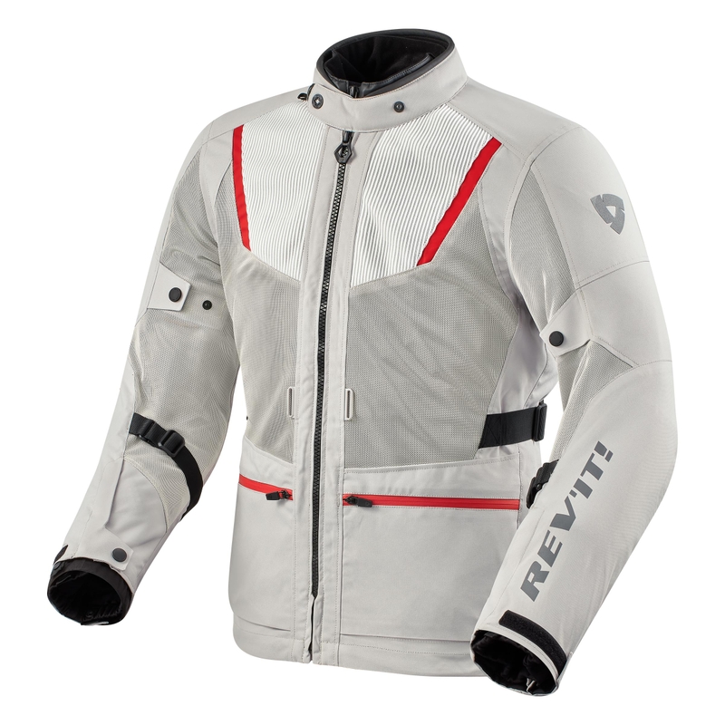 Giacca moto Revit Levante 2 H2O argento Saldi
