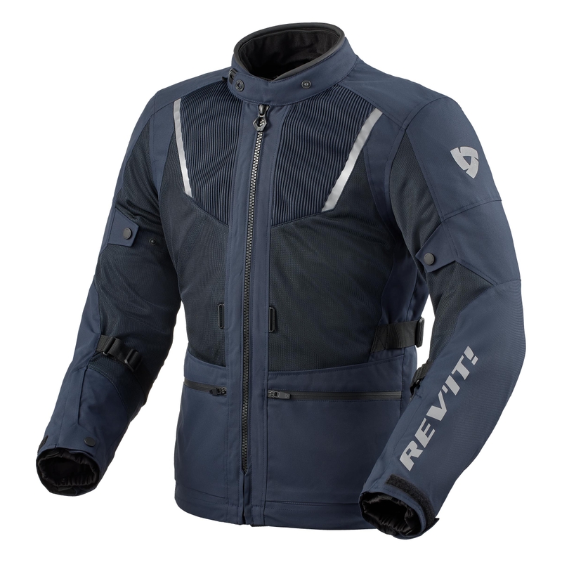 Giacca da moto Revit Levante 2 H2O blu scuro