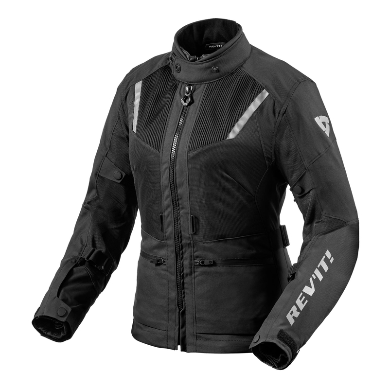 Giacca moto Revit Levante 2 H2O Donna Nero