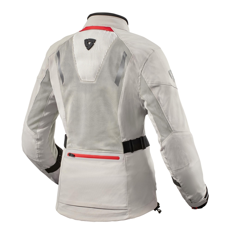 Giacca da moto Revit Levante 2 H2O da donna, argento Saldi