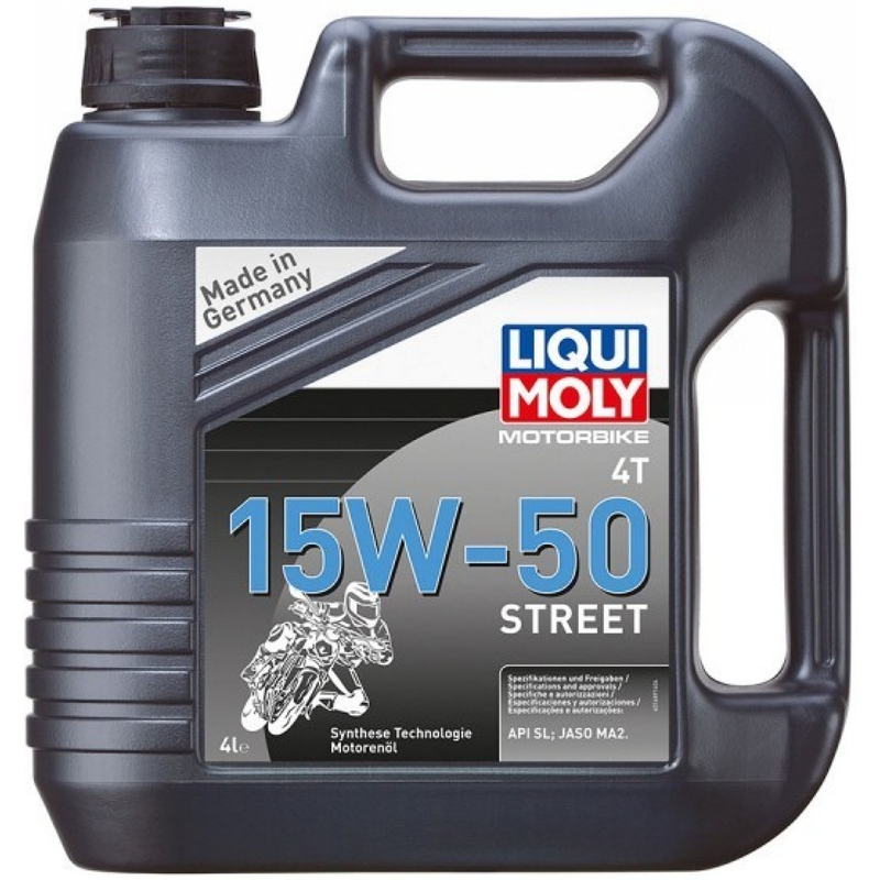 Olio motore LIQUI MOLY Motorbike 4T 15W50 Street 4 l