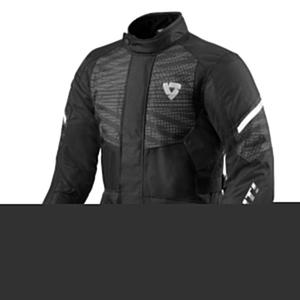 Giacca moto Revit Duke H2O nero Saldi