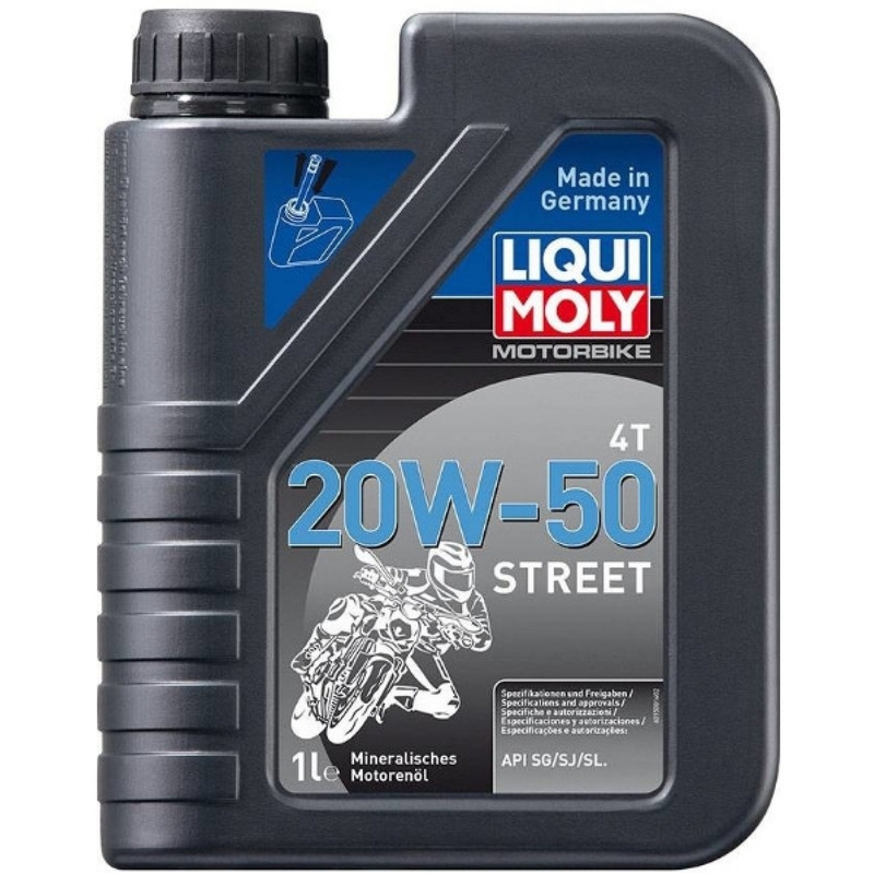 Olio motore LIQUI MOLY Motorbike 4T 20W50 Street 1 l