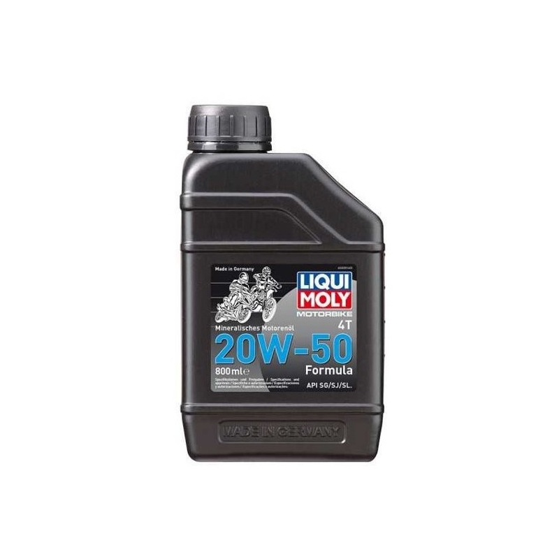 Olio motore LIQUI MOLY Moto 4T 20W50 Formula 800 ml