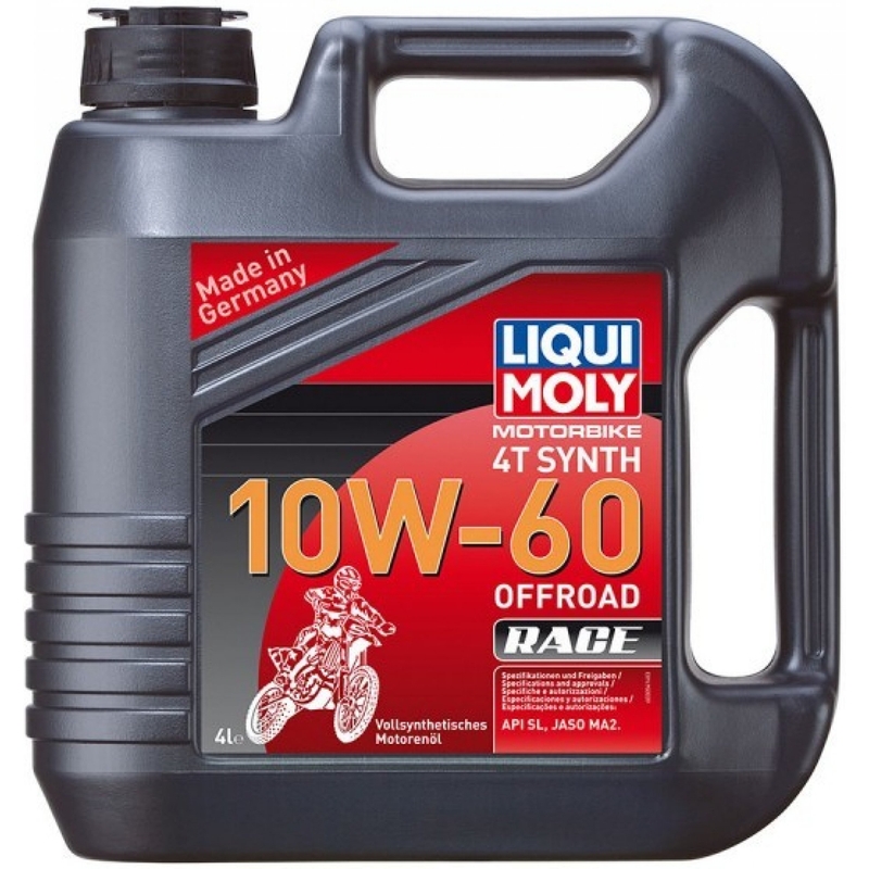 Olio motore LIQUI MOLY Motorbike 4T Synth 10W60 Offroad Race 4 l