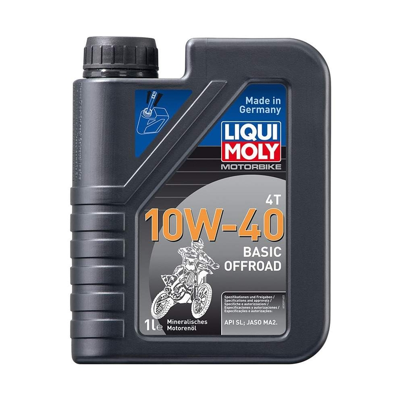 Olio motore LIQUI MOLY Motorbike 4T 10W40 Basic Offroad 1 l