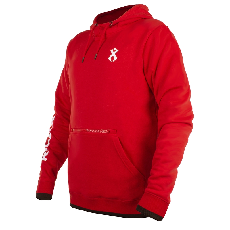 Felpa da uomo Rilax Klob rosso