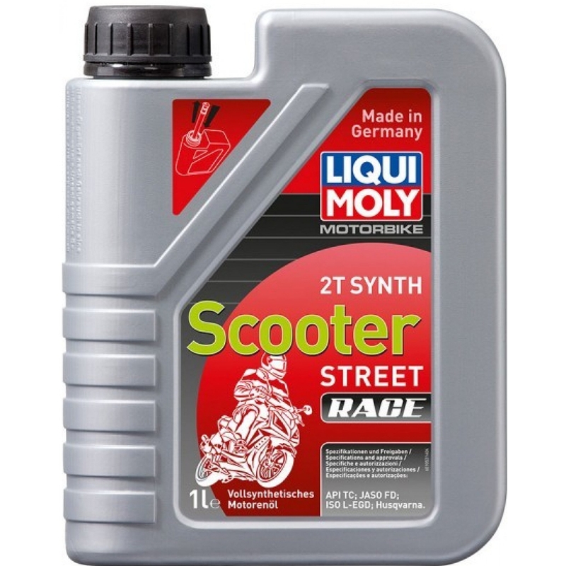Olio motore LIQUI MOLY Motorbike 2T Synth Scooter Race 1 l