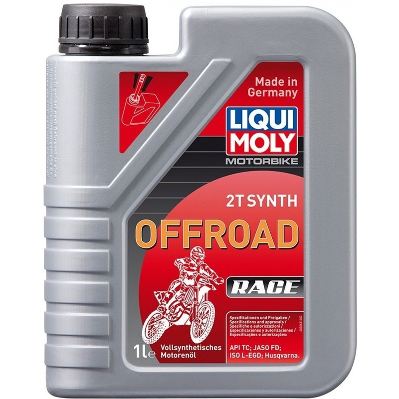 Olio motore LIQUI MOLY Motorbike 2T Synth Offroad Race 1 l
