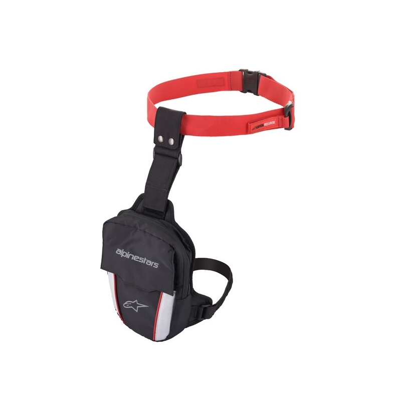 Alpinestars Access marsupio nero-rosso-bianco