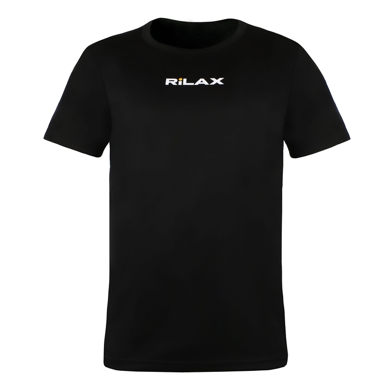T-shirt funzionale da uomo Rilax Hram nero