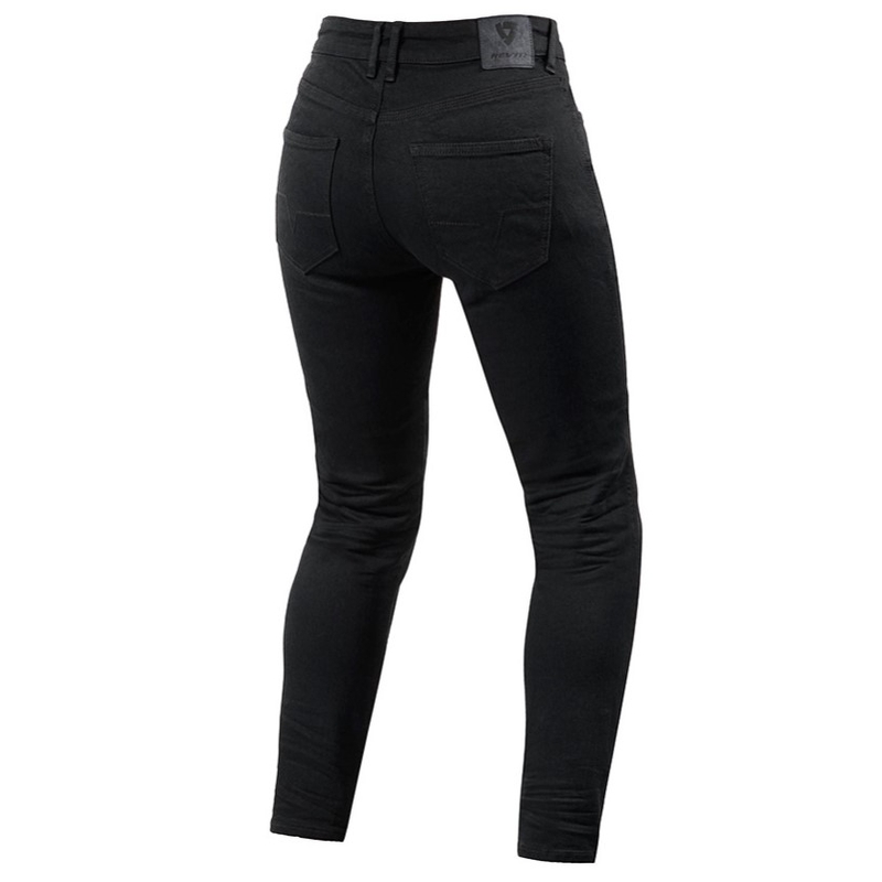 Jeans da motociclista Revit Maple 2 SK Black da donna Saldi