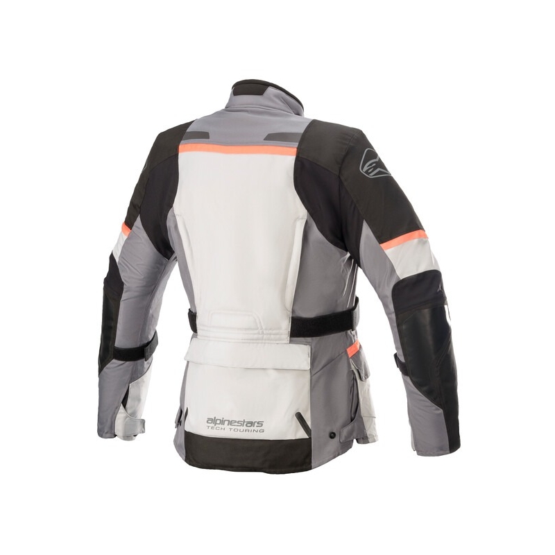 Giacca da moto Alpinestars Stella Andes Drystar Donna Grigio-Nero-Fluo Pink