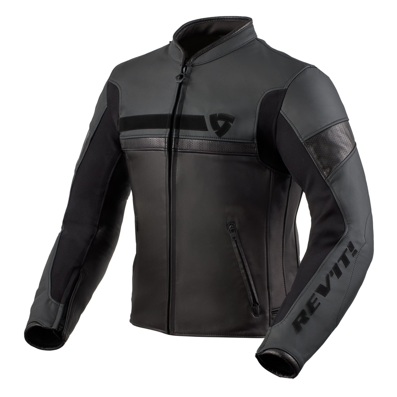 Giacca moto Revit Mile nera Saldi