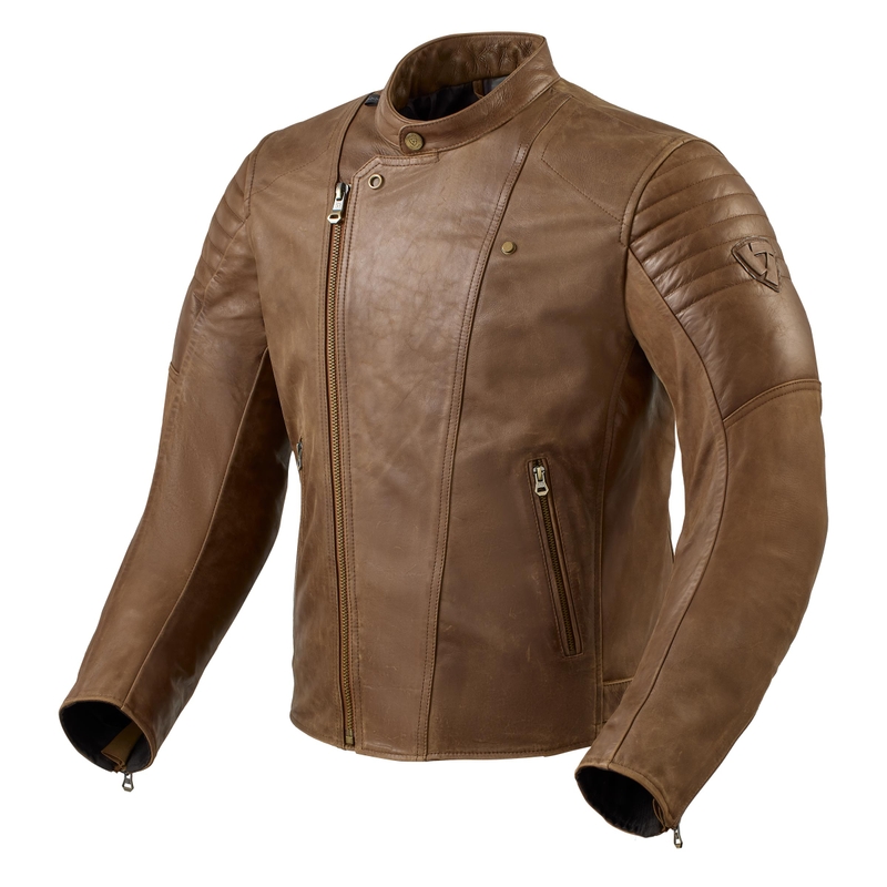 Saldi giacca da moto Revit Surgent marrone Saldi