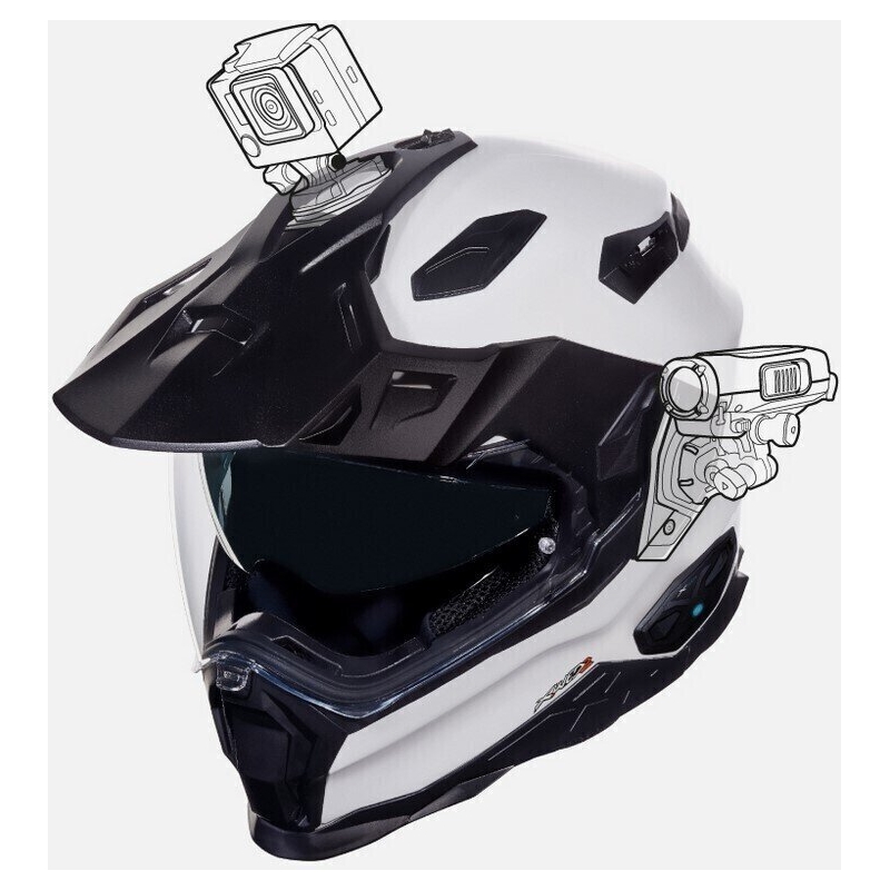 Casco da enduro NEXX X.Wed 2 Bianco normale Saldi