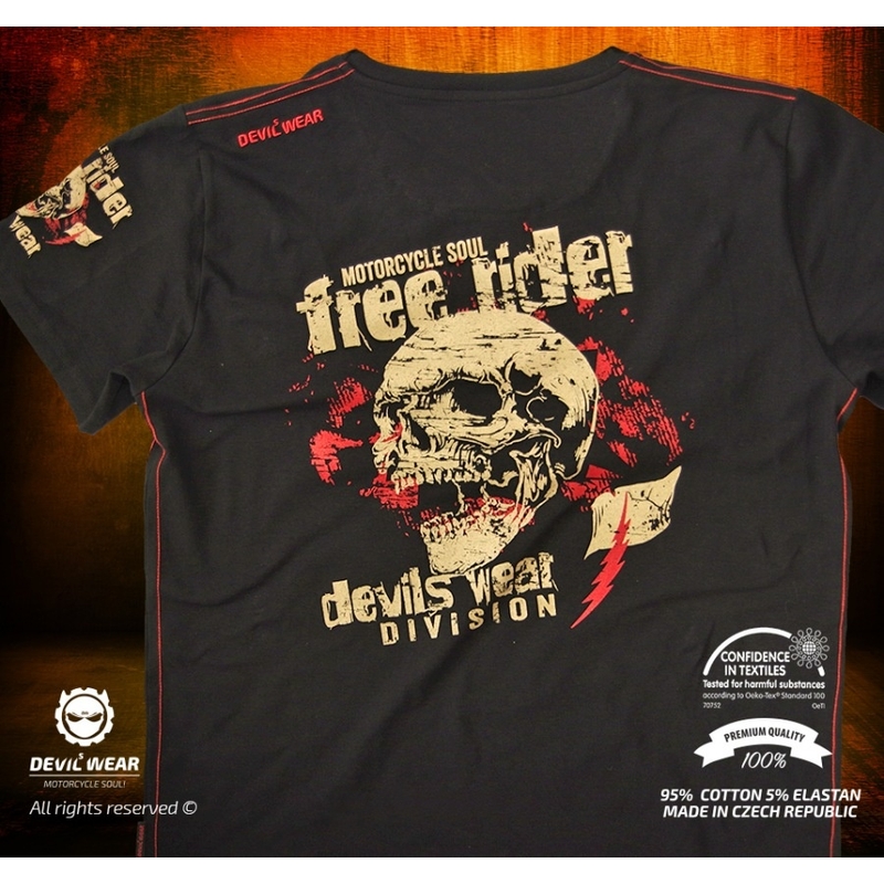 Pánské triko Devils Wear - Chopper