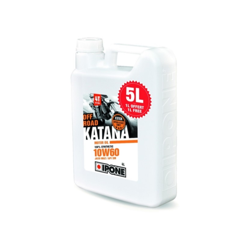 Olio motore per fuoristrada Ipone Katana 10W60 5 l