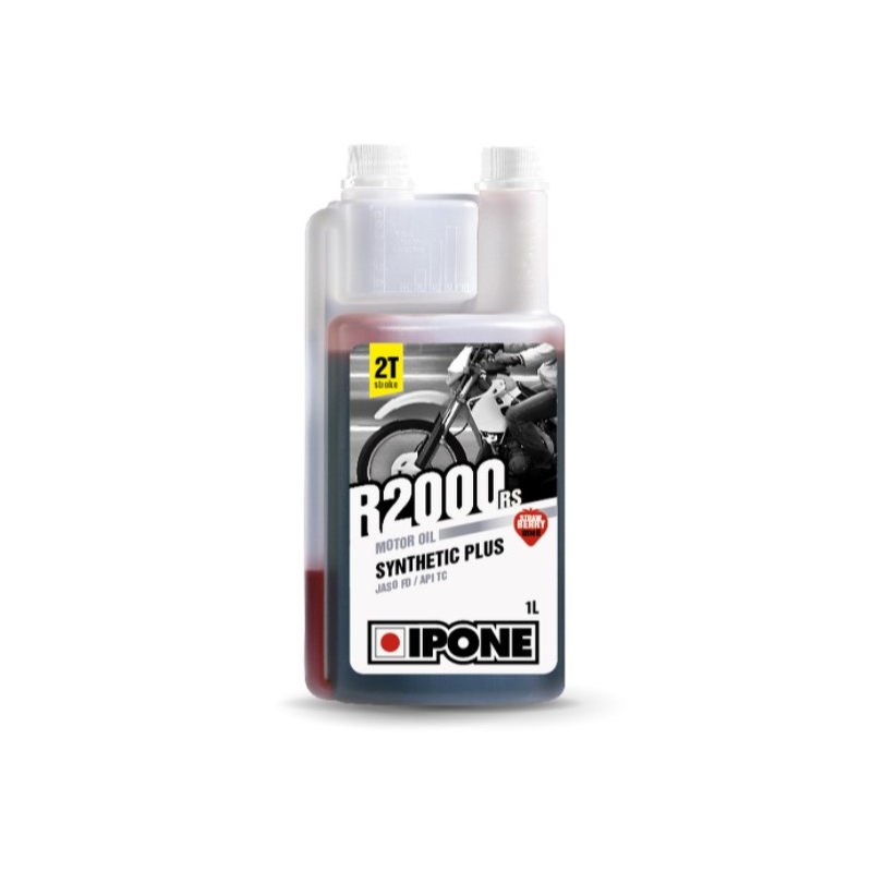 Olio benzina Ipone R200RR (R200RS) 2T sintetico più 1 l di fragola