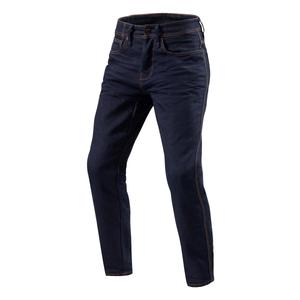 Jeans moto Revit Reed SF blu scuro cropped