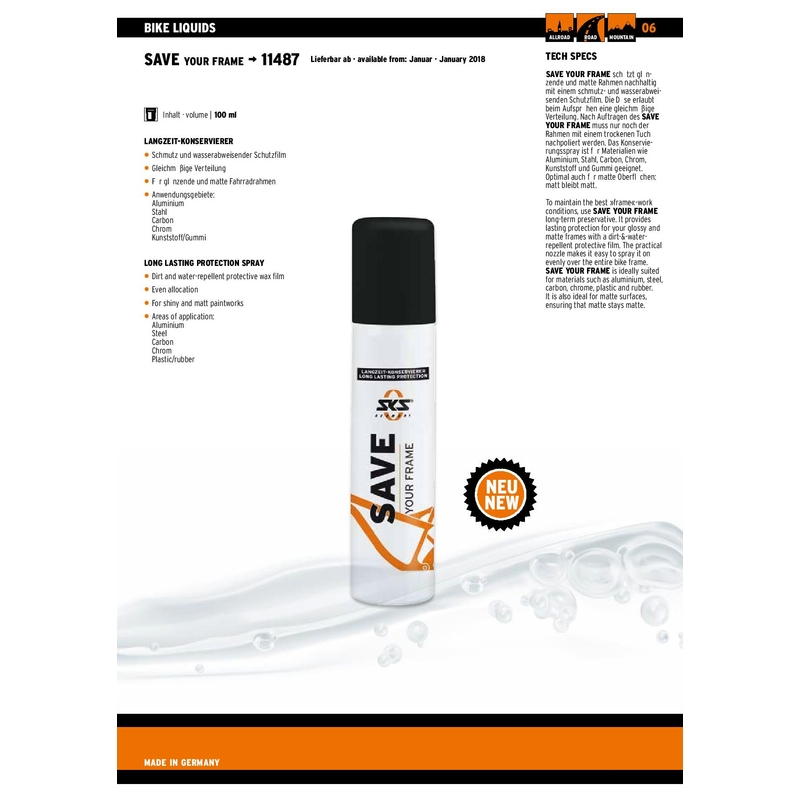 Protezione della vernice SKS Save your frame 100ml Saldi