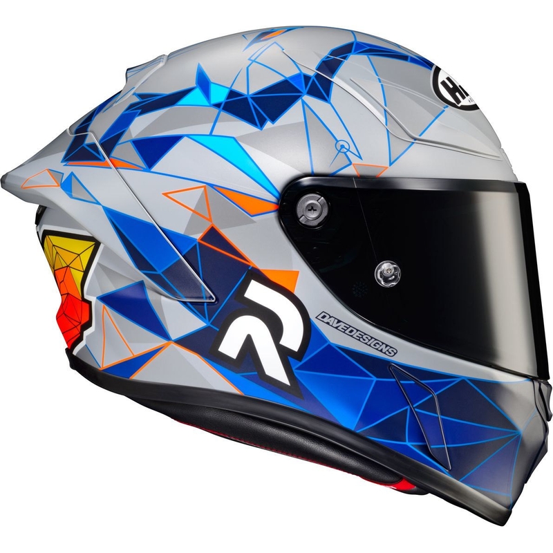 Integrální přilba na motorku HJC RPHA 1 Pol Espargaro Replica MC2SF oranžovo-modro-šedá