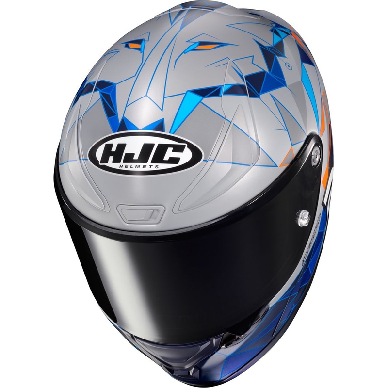 Integrální přilba na motorku HJC RPHA 1 Pol Espargaro Replica MC2SF oranžovo-modro-šedá