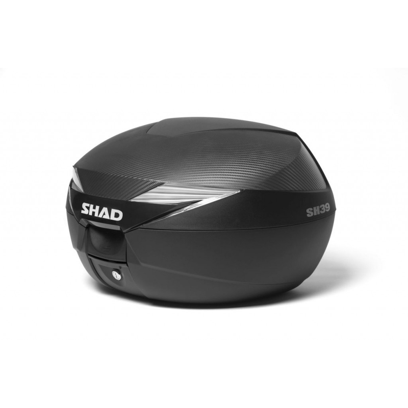 Vrchní kufr na motorku SHAD SH39 karbon - II. jakost