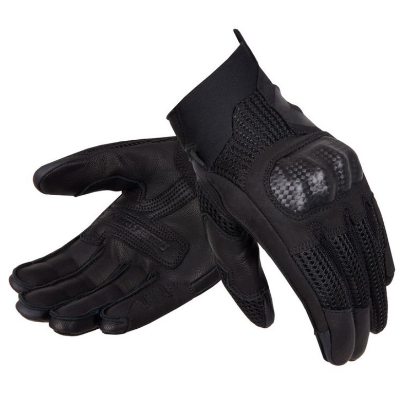 Guanti da moto donna Rebelhorn Gap III nero Saldi
