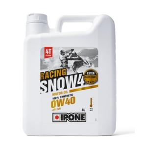 Olio per motoslitte Ipone Snow racing 4T 0W40 4 l