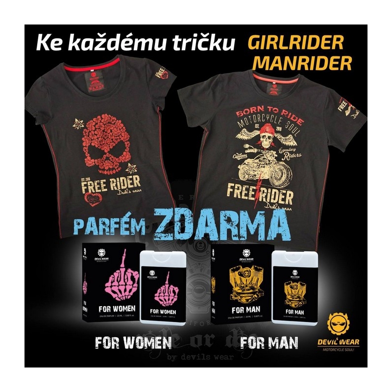 Pánské triko Devils Wear - Free Rider High Speed