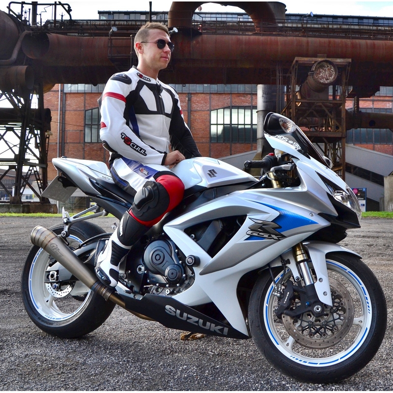 Pánská bunda Tschul 580 bílo-červeno-modro-černá výprodej